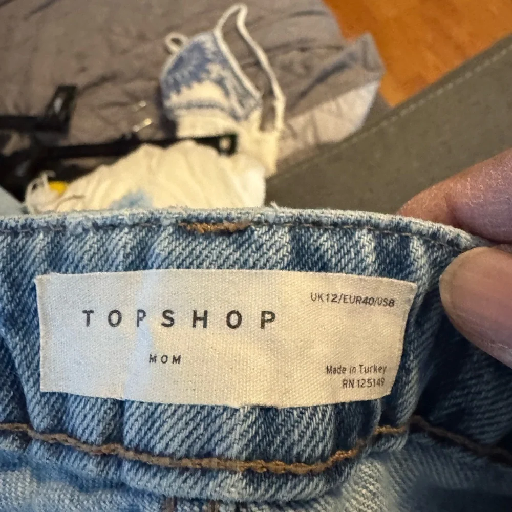 Topshop Denim Jeans 8 Distressed
